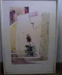 Quadro del pittore S. Giannini - Puglia Quadro del pittore S. Giannini - Puglia