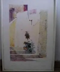 Quadro del pittore S. Giannini - Puglia Quadro del pittore S. Giannini - Puglia