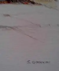 Quadro del pittore S. Giannini - Puglia Quadro del pittore S. Giannini - Puglia