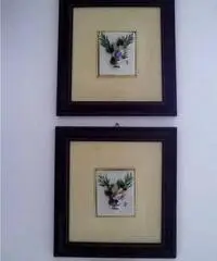 Quadri in ceramica con fiori in rilievo - Puglia Quadri in ceramica con fiori in rilievo - Puglia