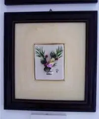 Quadri in ceramica con fiori in rilievo - Puglia Quadri in ceramica con fiori in rilievo - Puglia