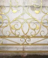 Letto singolo ferro battuto a ricci - Verona