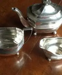 Servizio da the, in argento 925 ,città di Londra,1891 - Vicenza Servizio da the, in argento 925 ,città di Londra,1891 - Vicenza