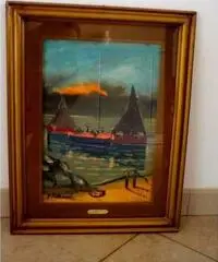 Quadro del pittore Fiorucci - Puglia Quadro del pittore Fiorucci - Puglia