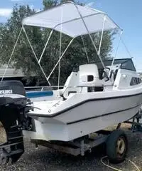 Semicabinato 6 metri, motore e carrello